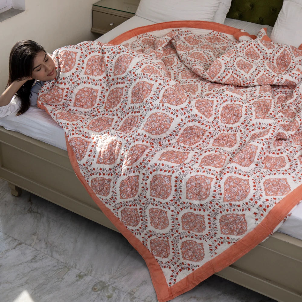 Buy Top Quality All Season Mulmul Cotton Quilts Online at Best Prices