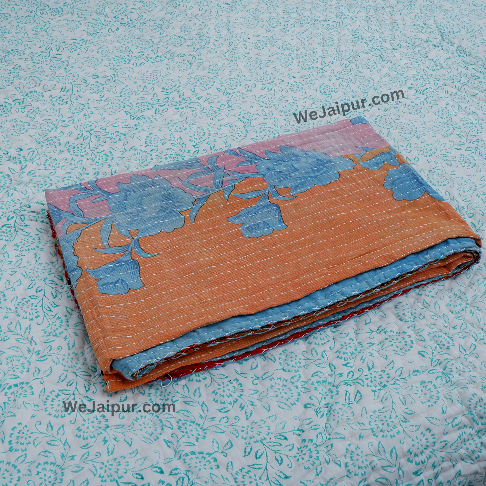 Handcrafted Vintage Kantha Quilts: Classic Beauty & Quality