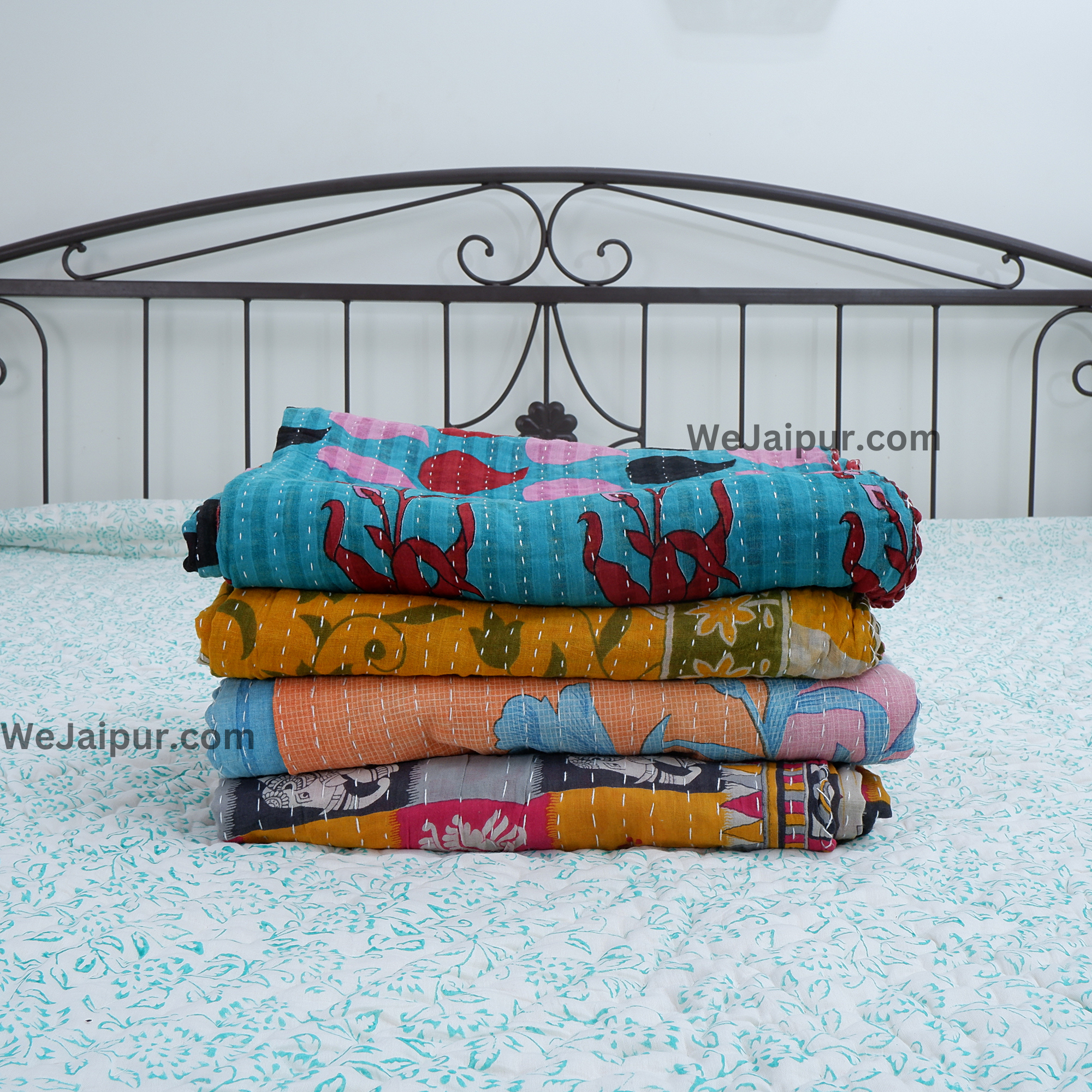 Handcrafted Vintage Kantha Quilts: Classic Beauty & Quality