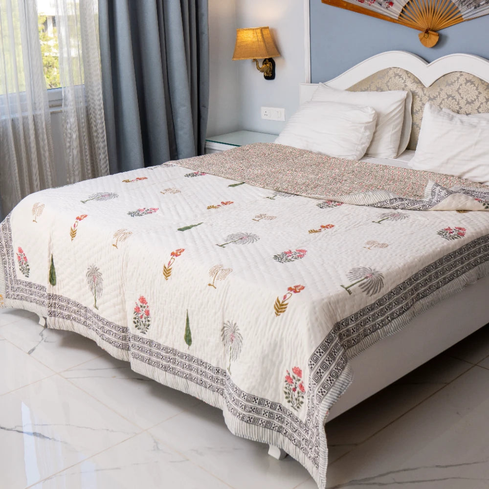 Comfort: All Season Mulmul Cotton Quilts for AC Bliss