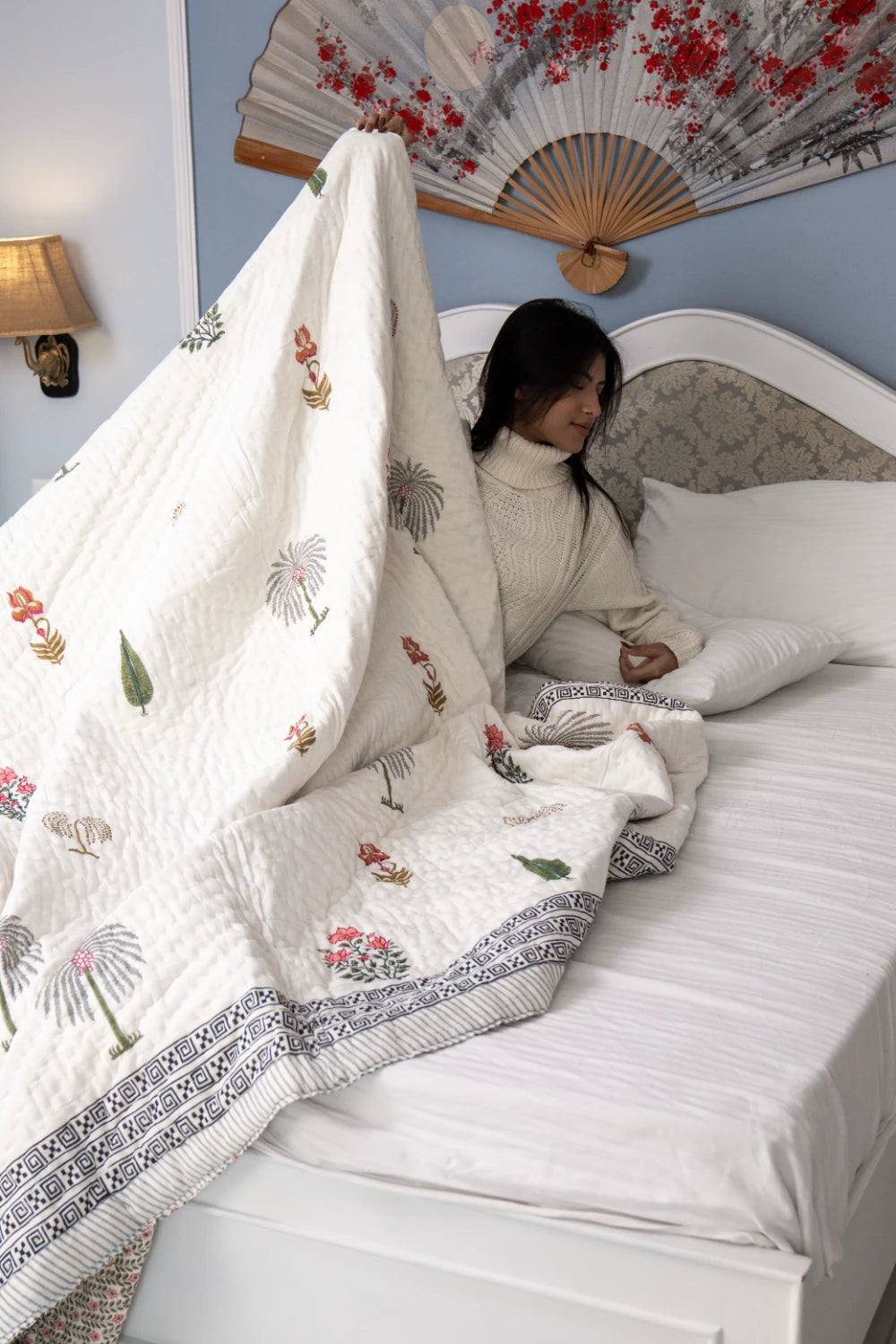 Comfort: All Season Mulmul Cotton Quilts for AC Bliss
