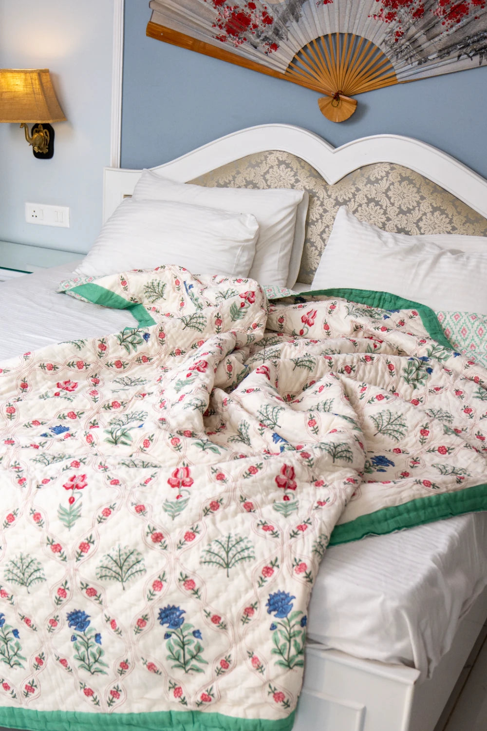 Cozy Comfort : Organic Muslin Cotton Quilt