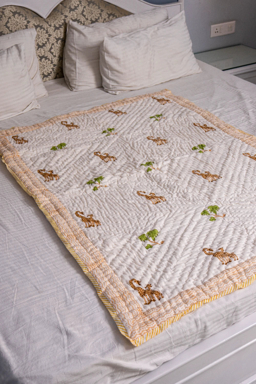 Hand Block Print Mulmul Cotton Baby Blanket: Unmatched Quality