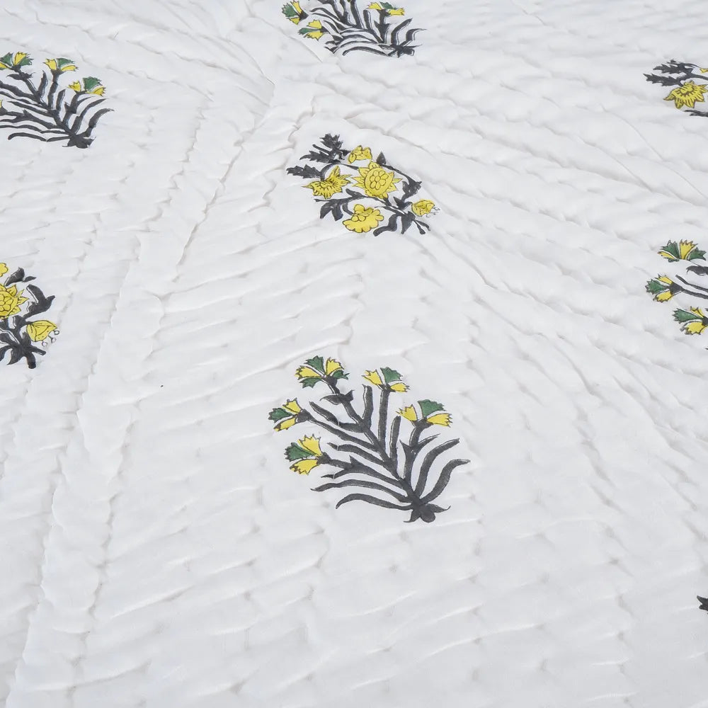 ORGANIC MUSLIN SOFT COTTON QUILT - Jaipurr