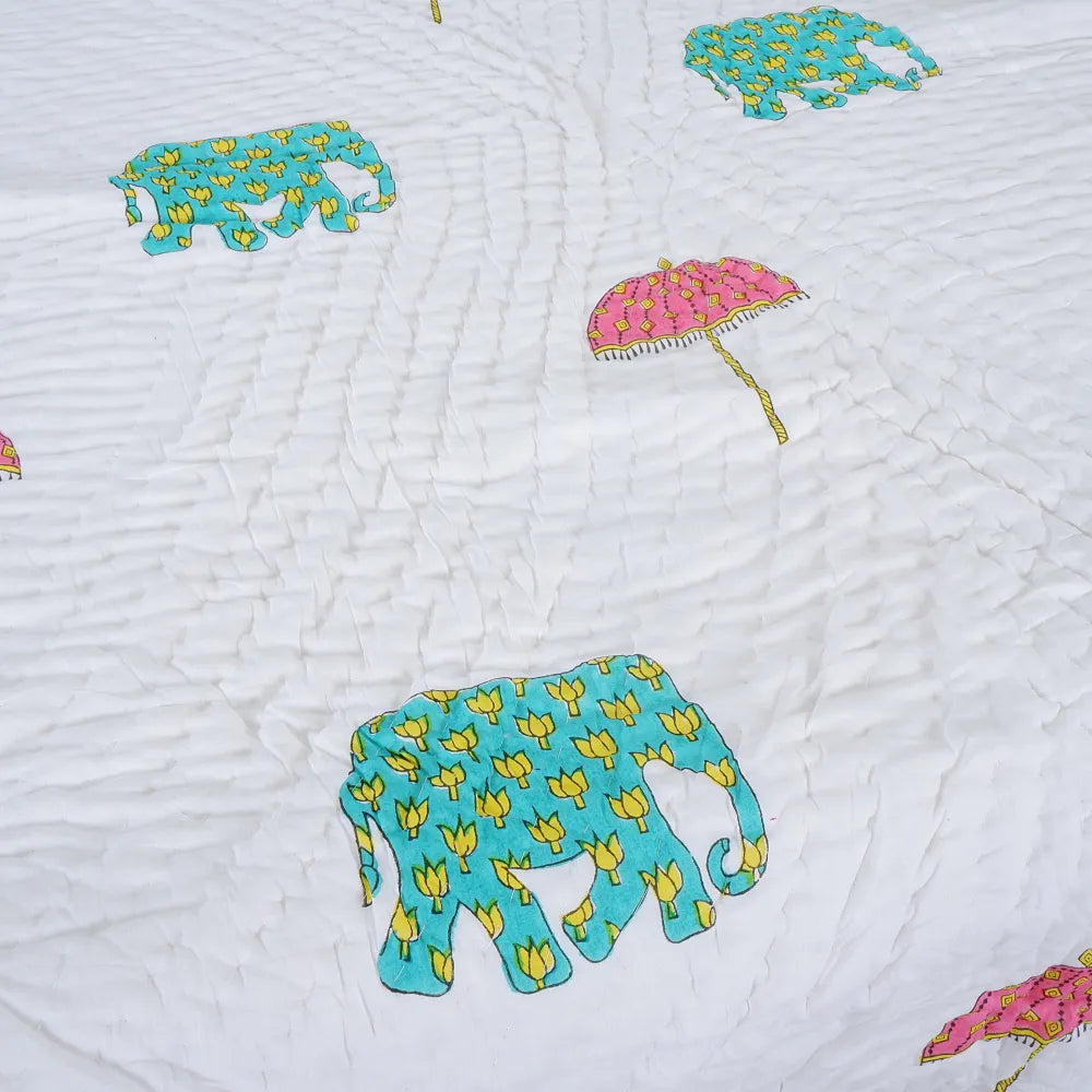 ORGANIC MUSLIN SOFT COTTON QUILT - Jaipurr