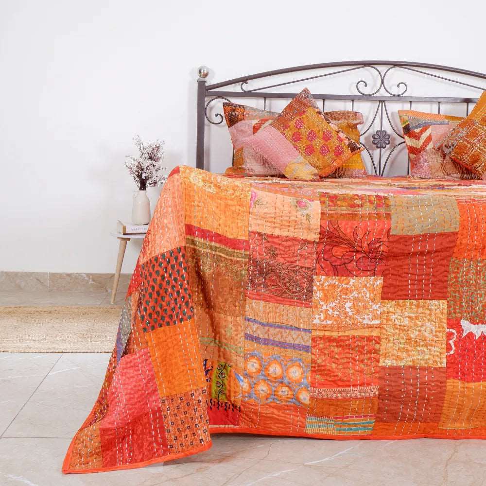 Shop the Exclusive Collection of Patchwork Kantha Quilts Now at ...
